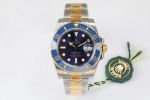 Rolex Submariner Date 40 Swiss 2836/3135 Watch - 904L Half Gold Watch